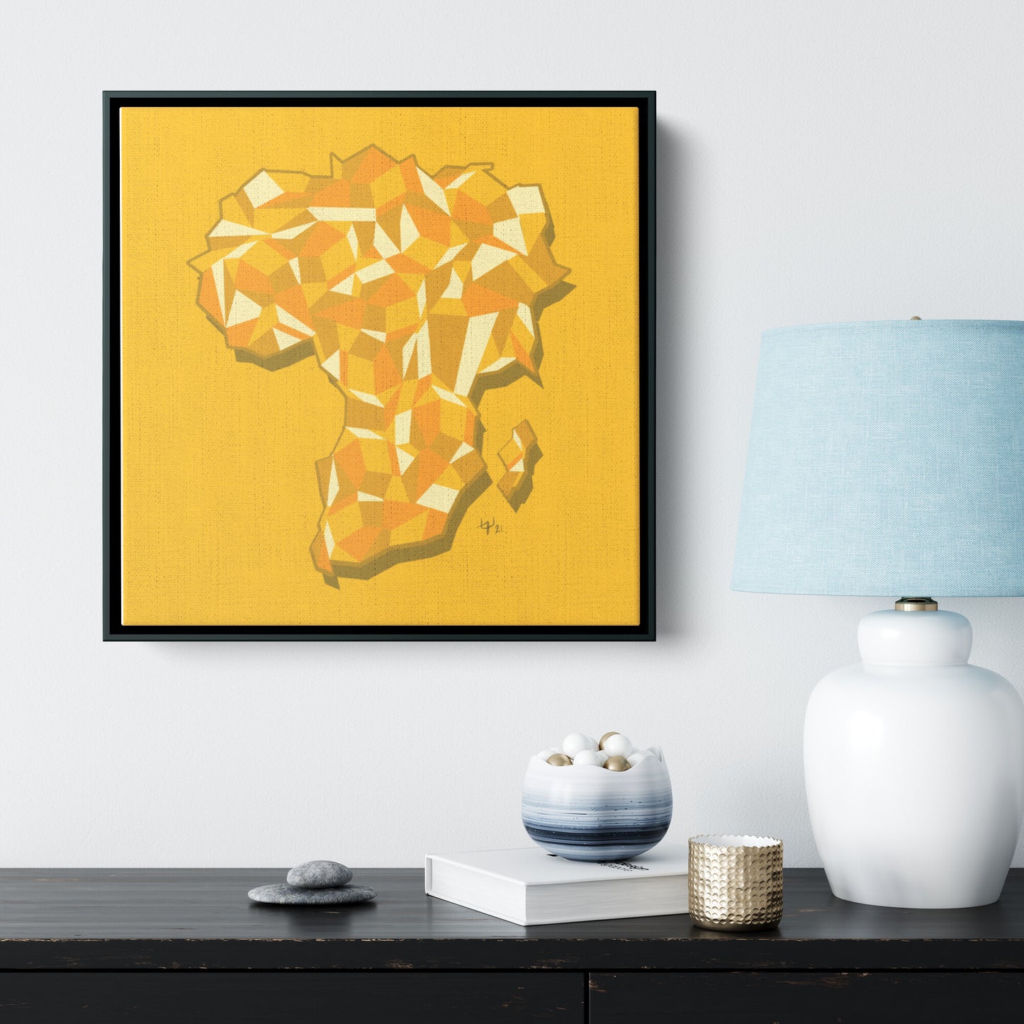 Original Ed Fountain Africa Graphic