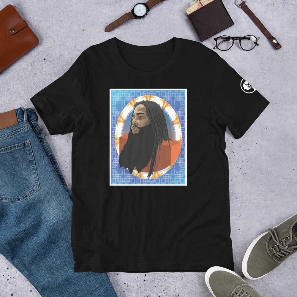 Shapes of Blackness Series Orange Beard T-Shirt