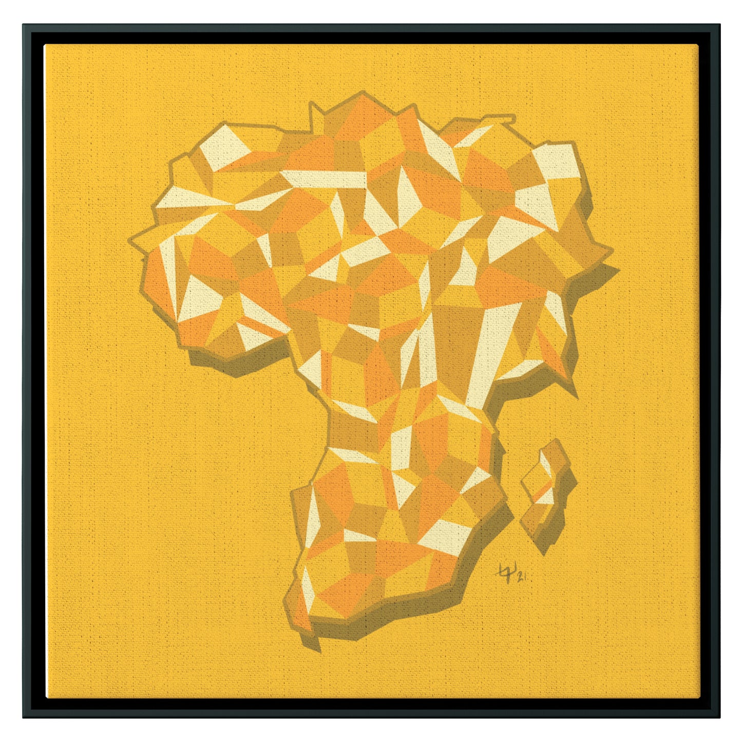 Original Ed Fountain Africa Graphic