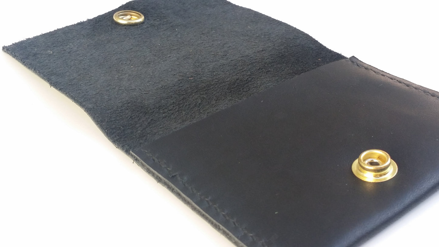 Classic Black Leather Wallet