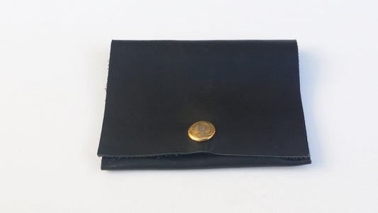 Classic Black Leather Wallet