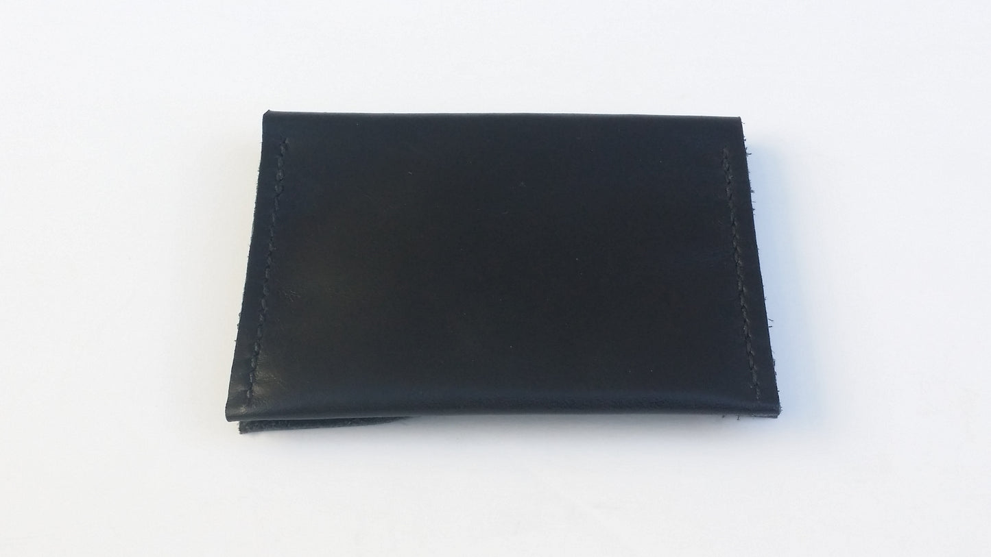 Classic Black Leather Wallet