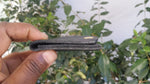 Timbo Black Leather Wallet With Black Stitching | Mens Front Pocket Wallet