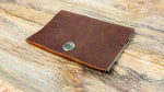 Brown Front Pocket Leather Wallet