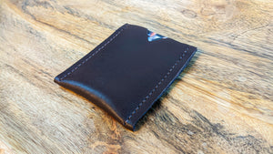 Premium Black Leather Card Holder
