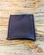 Premium Black Leather Card Holder