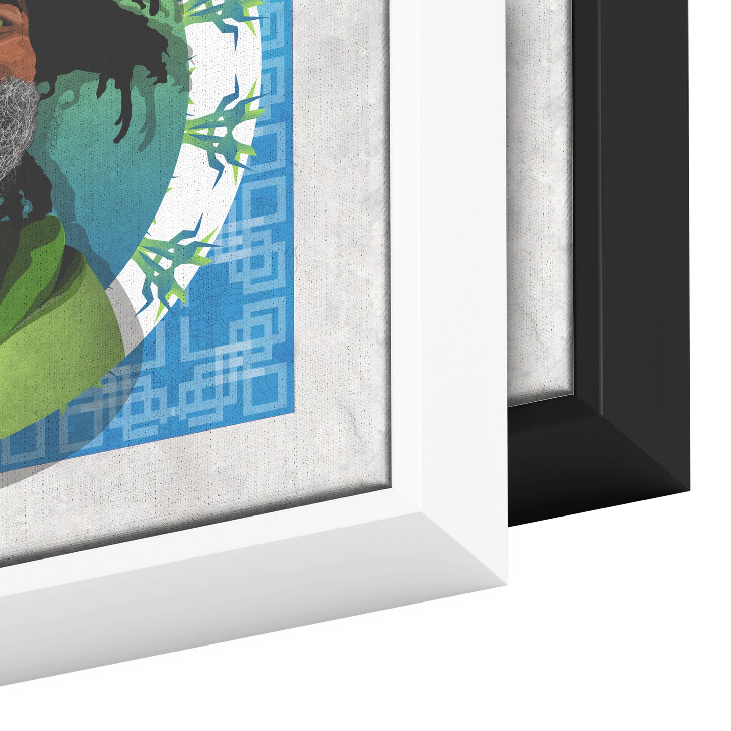 Shapes of Blackness Green Rasta