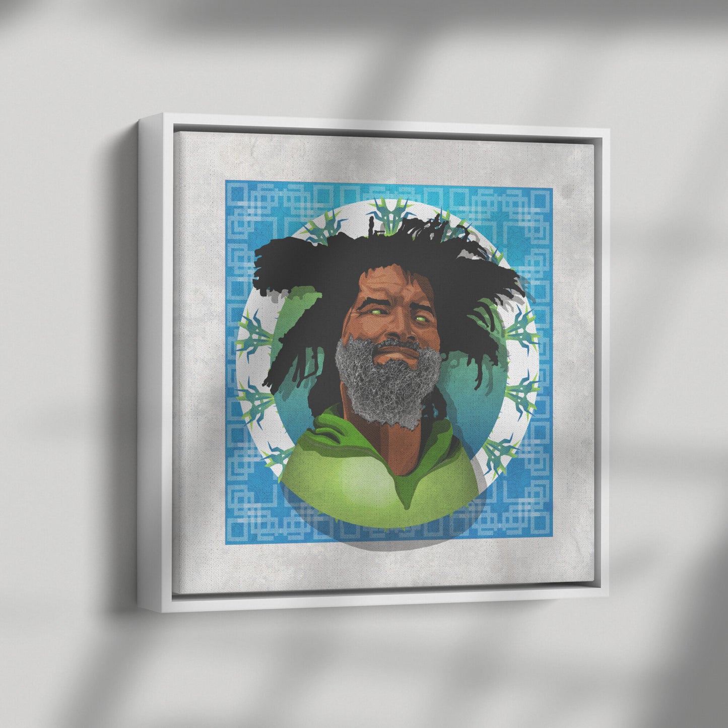 Shapes of Blackness Green Rasta