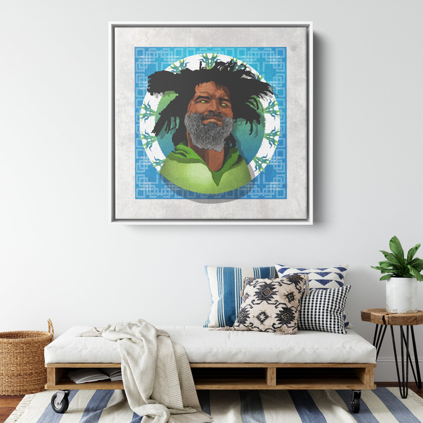 Shapes of Blackness Green Rasta