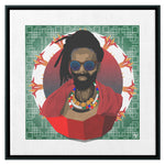 Shapes of Blackness Green Rasta