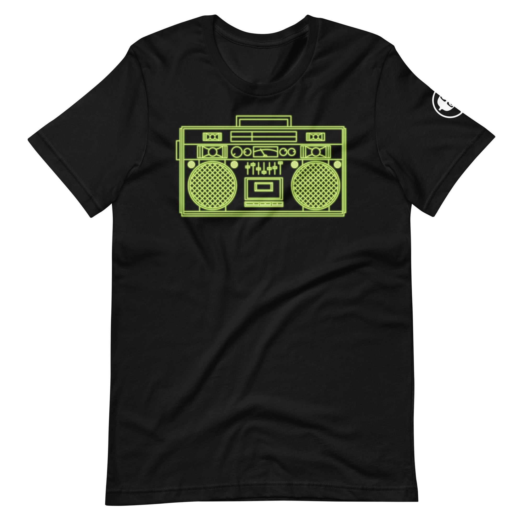 Neon 90s Era BoomBox T-Shirt